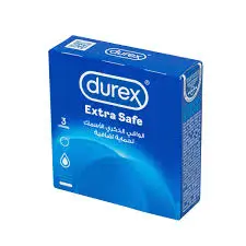DUREX EXTA SAFE CONDOMS 3'S