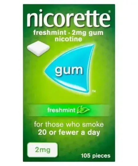 Nicorette Freshmint 2mg Gum 105s